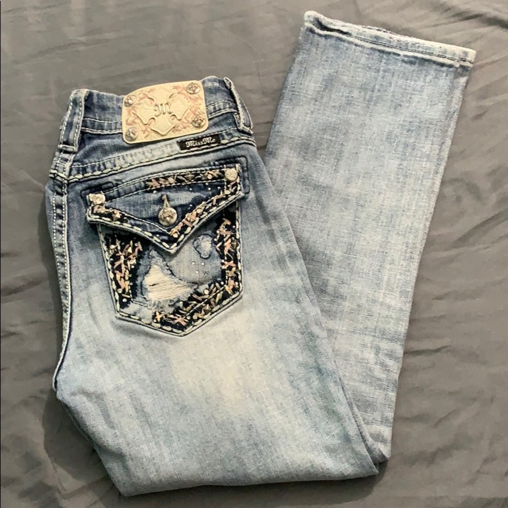 Miss Me Jeans Size 27 (lightly worn)